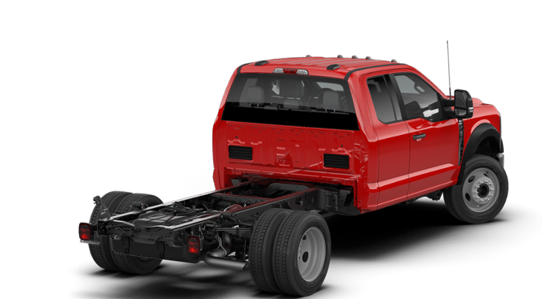 2026 Ford F450 — rear three-quarter view