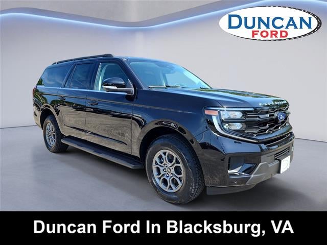 2026 Ford Expedition Max Active in Agate Black Metallic — front three-quarter view