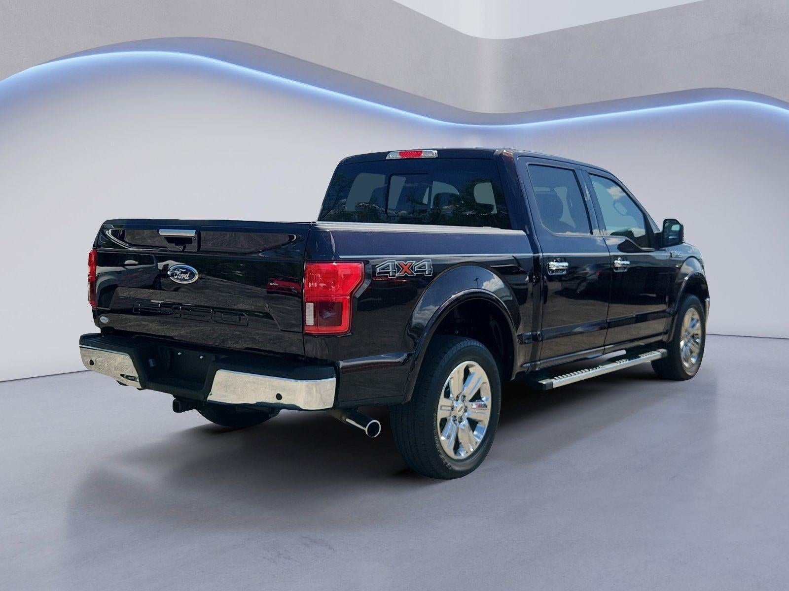 2018 Ford F-150 — rear three-quarter view