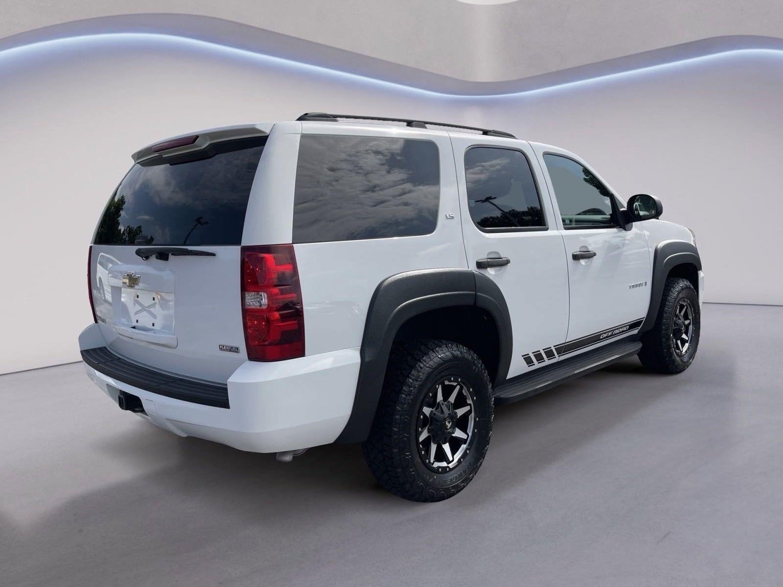 2007 Chevrolet Tahoe — rear three-quarter view