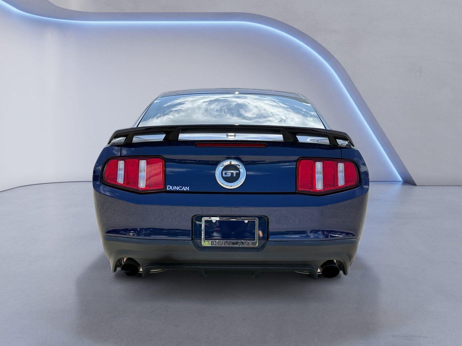 2011 Ford Mustang — interior view