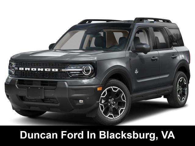 2026 Ford Bronco Sport Outer Banks in Carbonized Gray Metallic — front three-quarter view