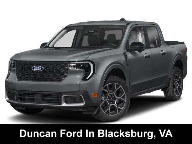 2026 Ford Maverick LARIAT in Carbonized Gray Metallic — front three-quarter view
