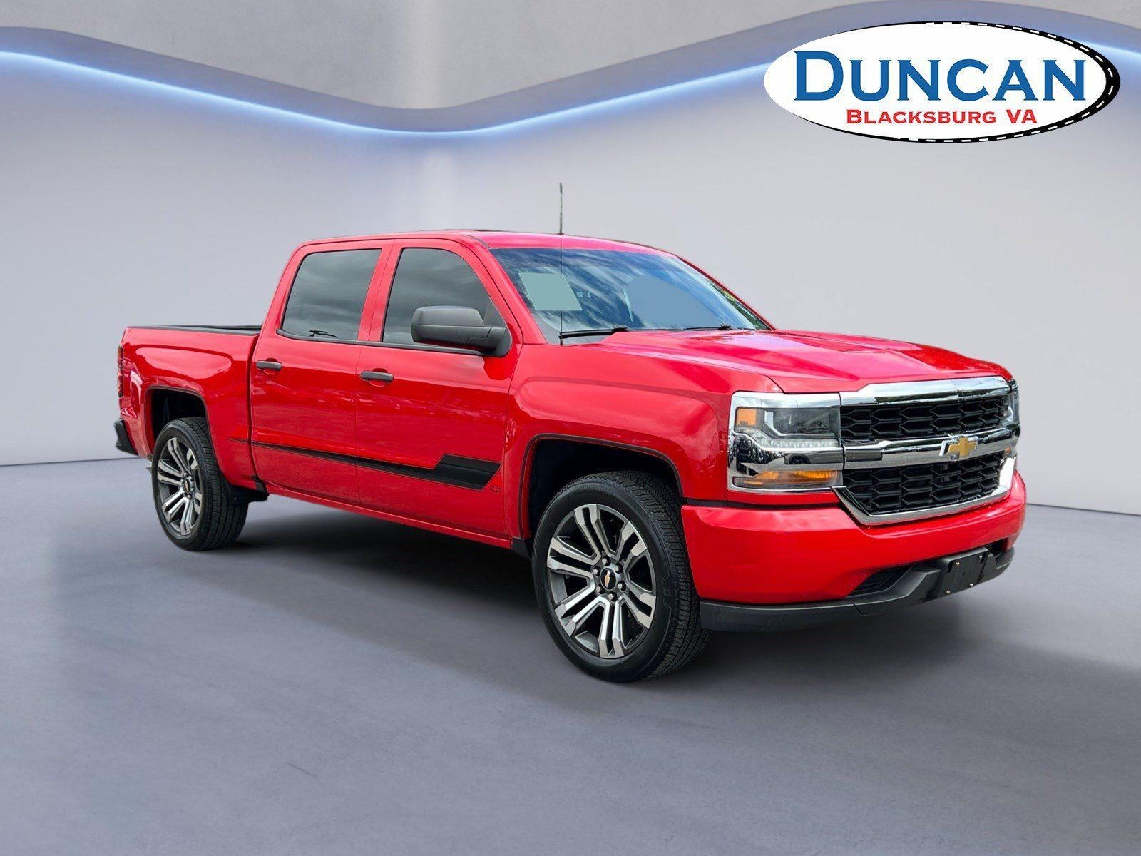 2016 Chevrolet Silverado 1500 Work Truck in Red Hot — front three-quarter view