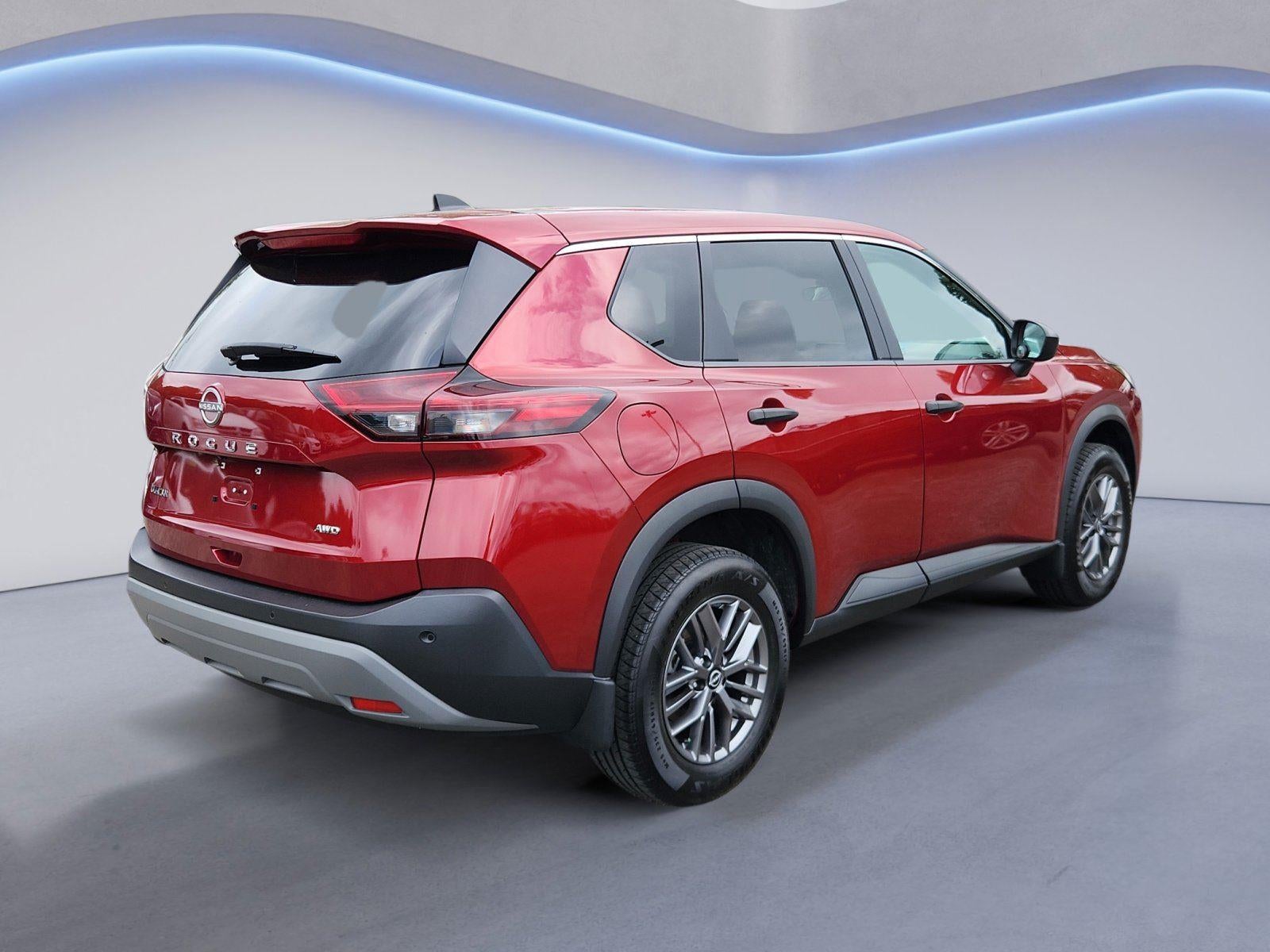 2023 Nissan Rogue — rear three-quarter view