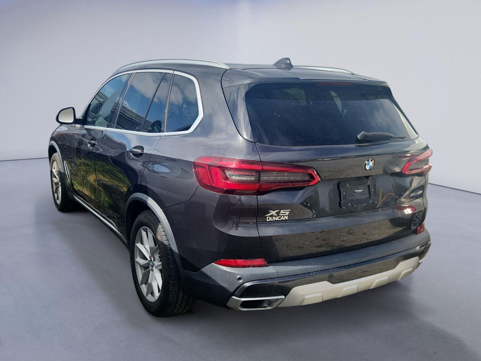 2019 BMW X5 — rear three-quarter view