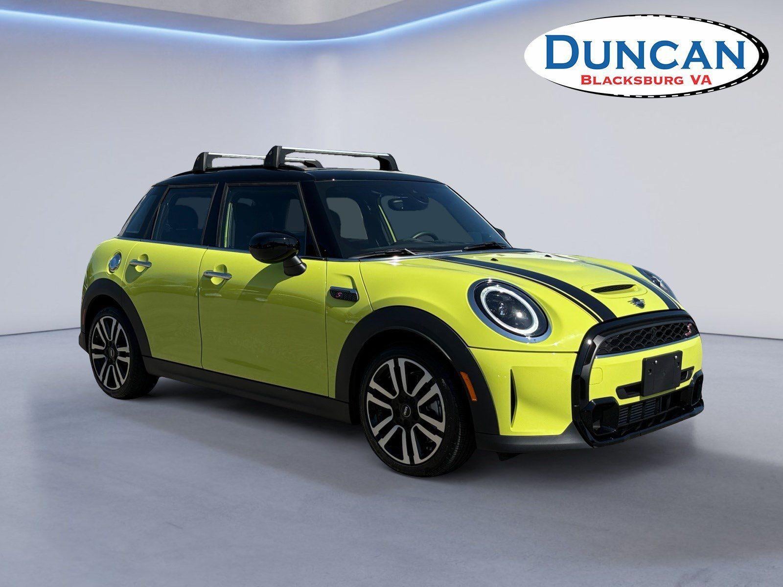 2023 MINI Hardtop 4 Door Cooper S in Zesty Yellow — front three-quarter view