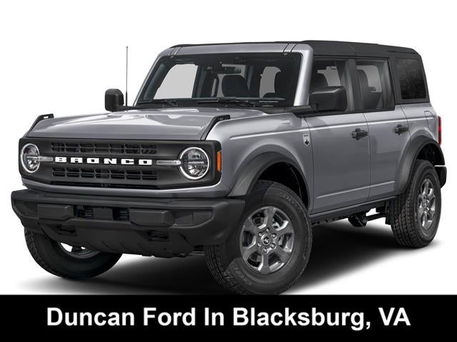 2026 Ford Bronco Big Bend in Marsh Gray — front three-quarter view